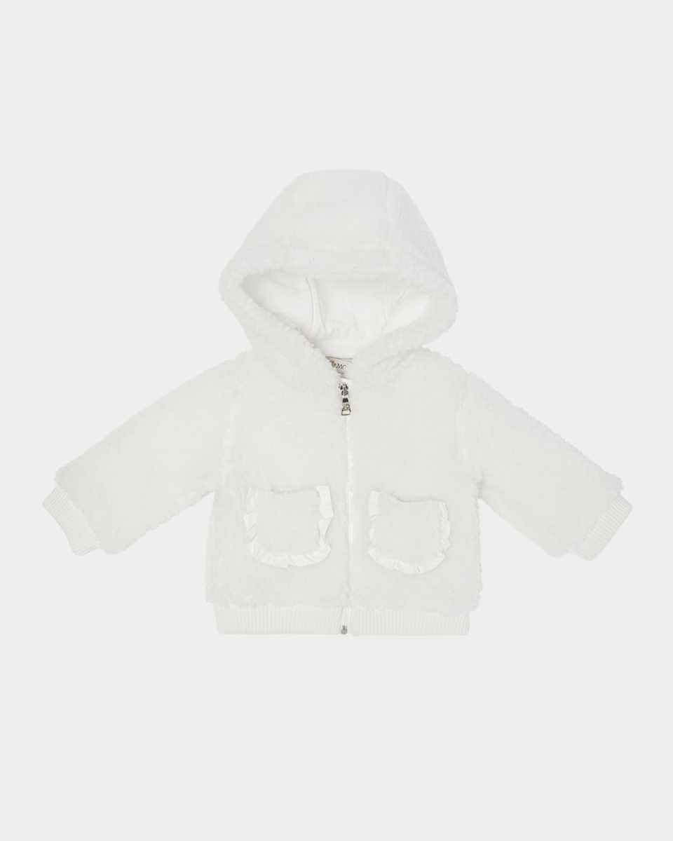 Boy's Fleece Zip-Front Pocketed Cardigan, Size 6M-